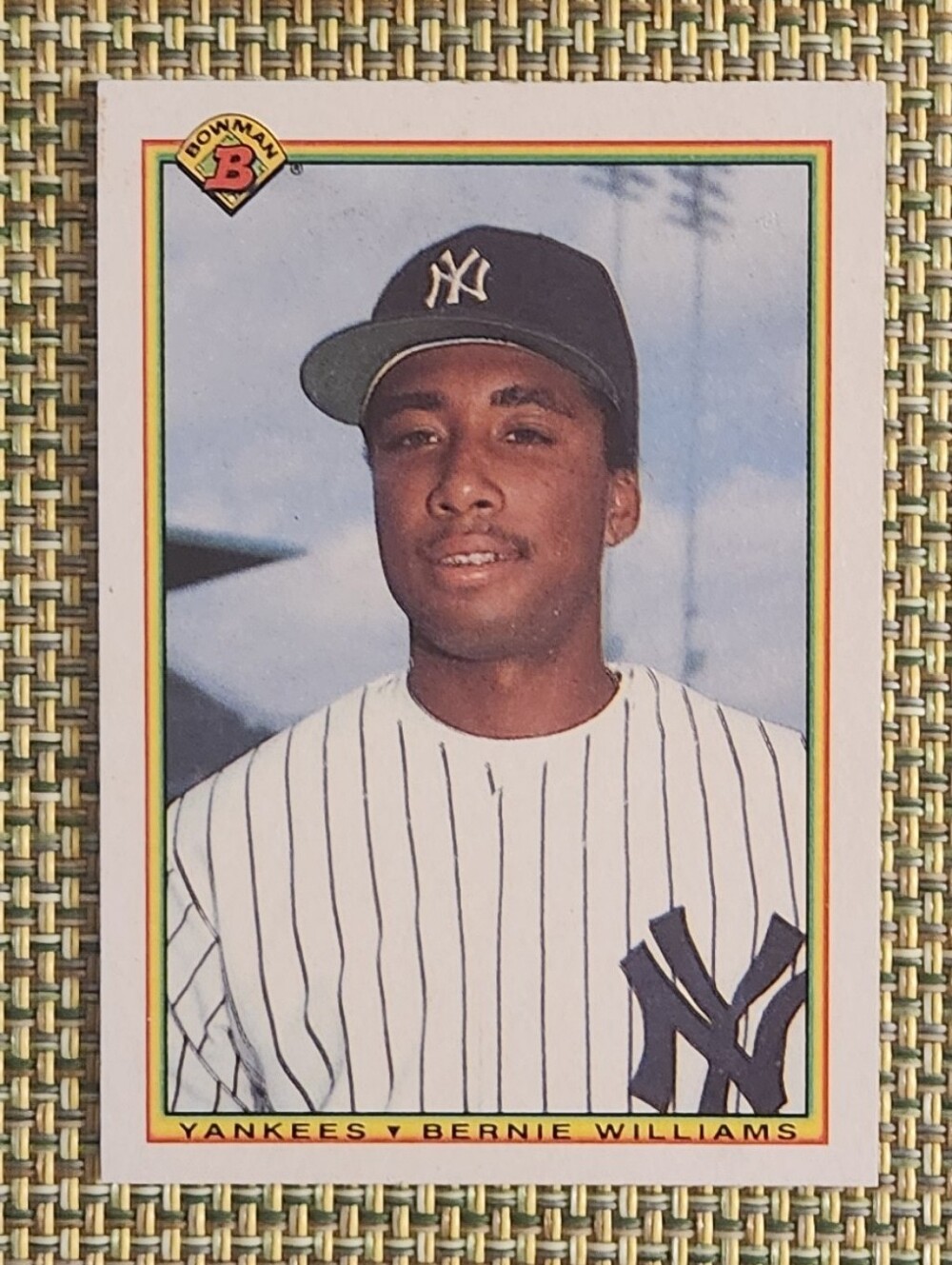 Bernie Williams Yankees Baseball Card
